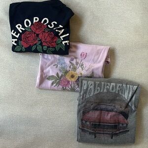 Set of 3 Aeropostale Shirts